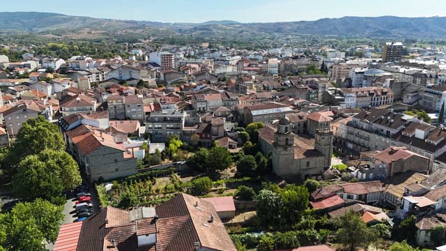Vista aérea de Verín